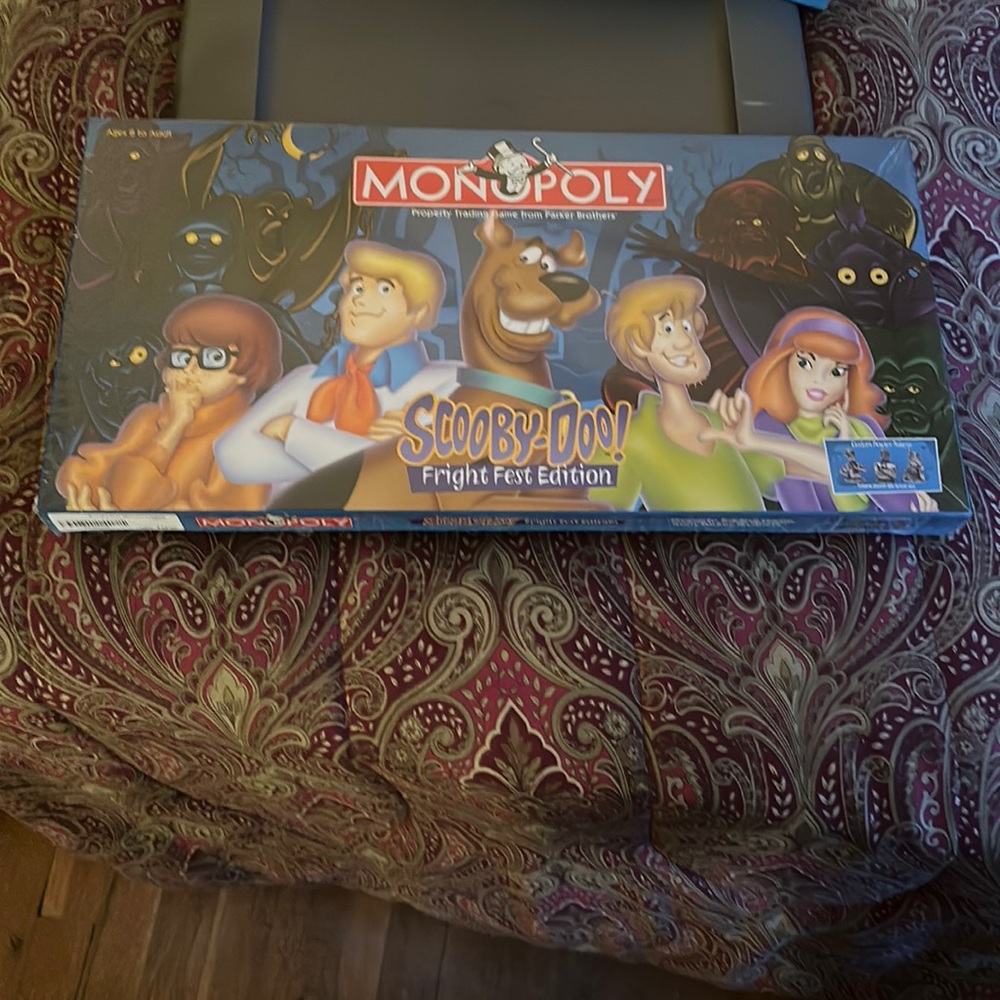 Brand new monopoly Scooby doom fright fest edition